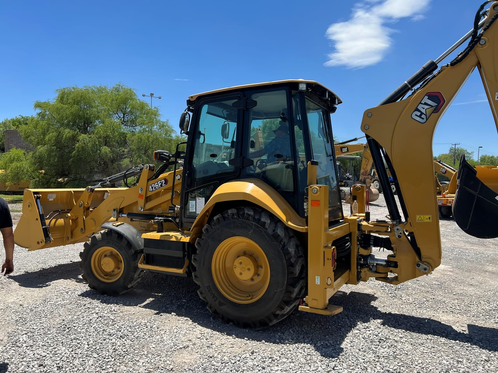 Retroexcavadora Caterpillar 424